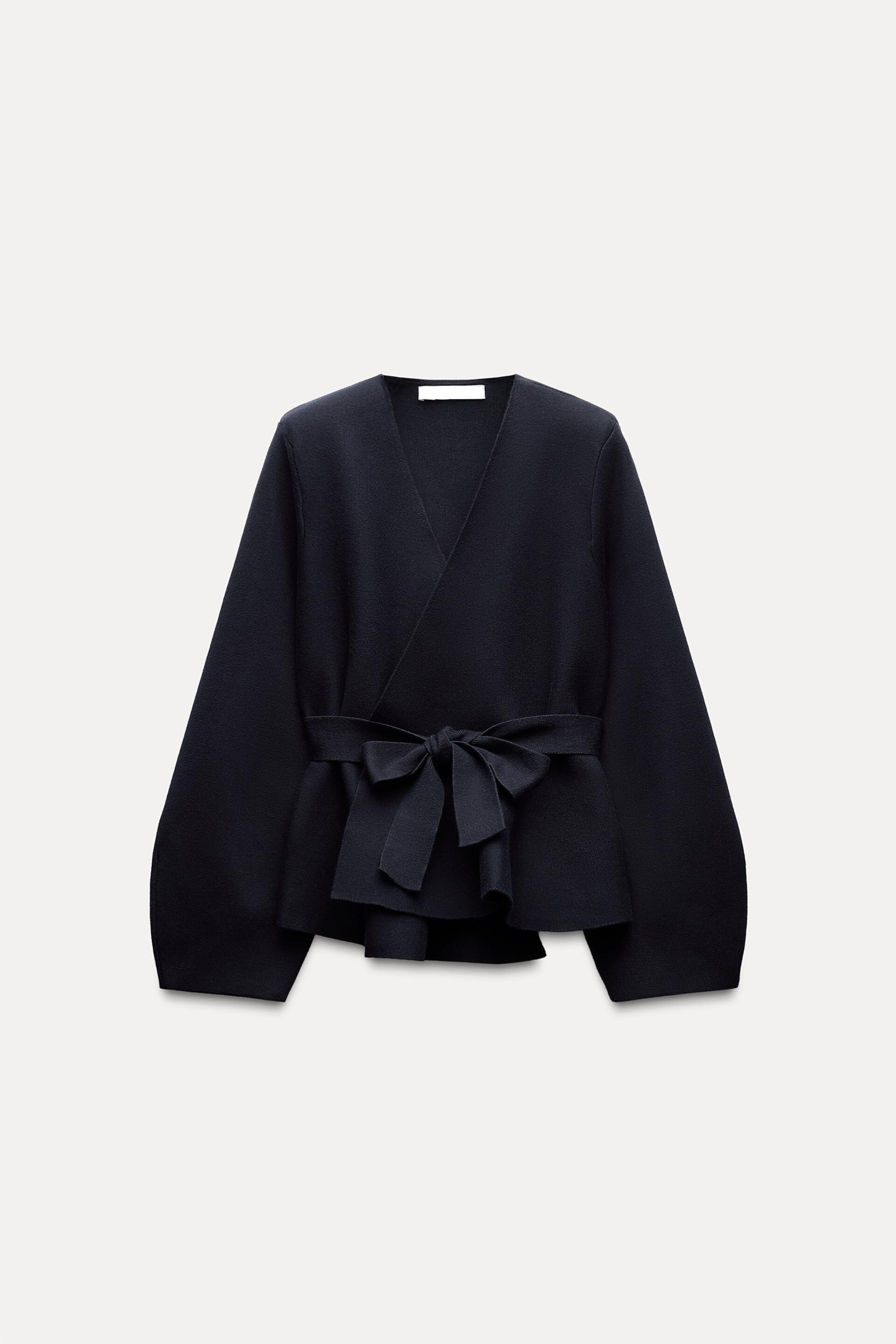 BLAZER MIT GÜRTEL UND SCHULTERPOLSTER 0