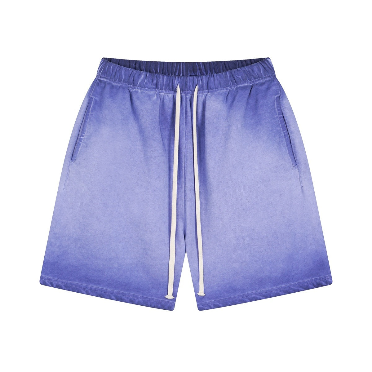INDIGO – GEWASCHENE SHORTS 0