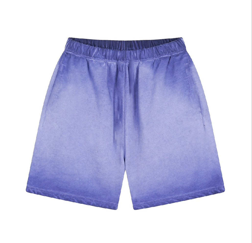 INDIGO – GEWASCHENE SHORTS 1