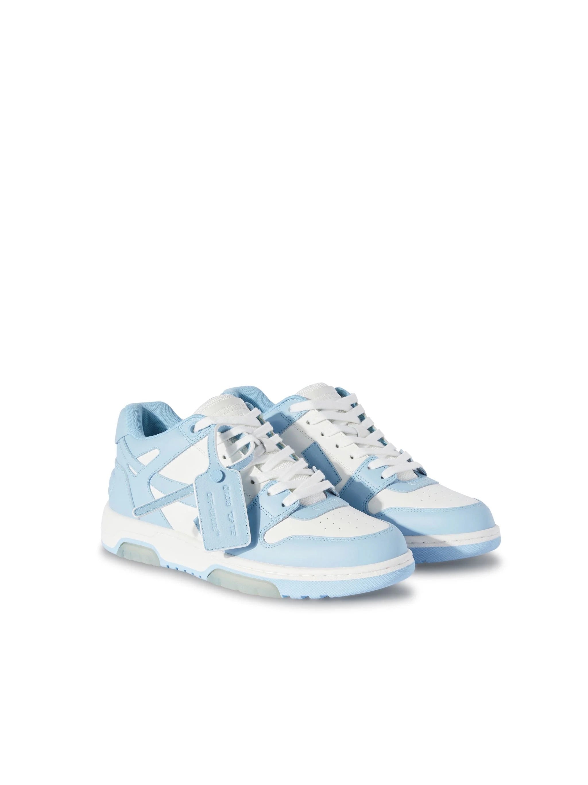 "Off-Sneaker" Babyblau und Weiß 1