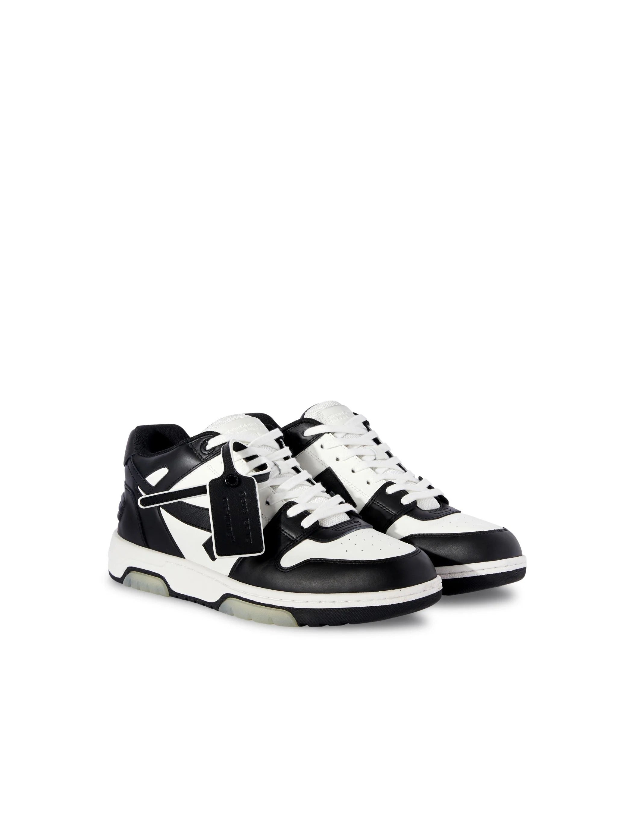 "Off-Sneaker" Schwarz und Weiß 1