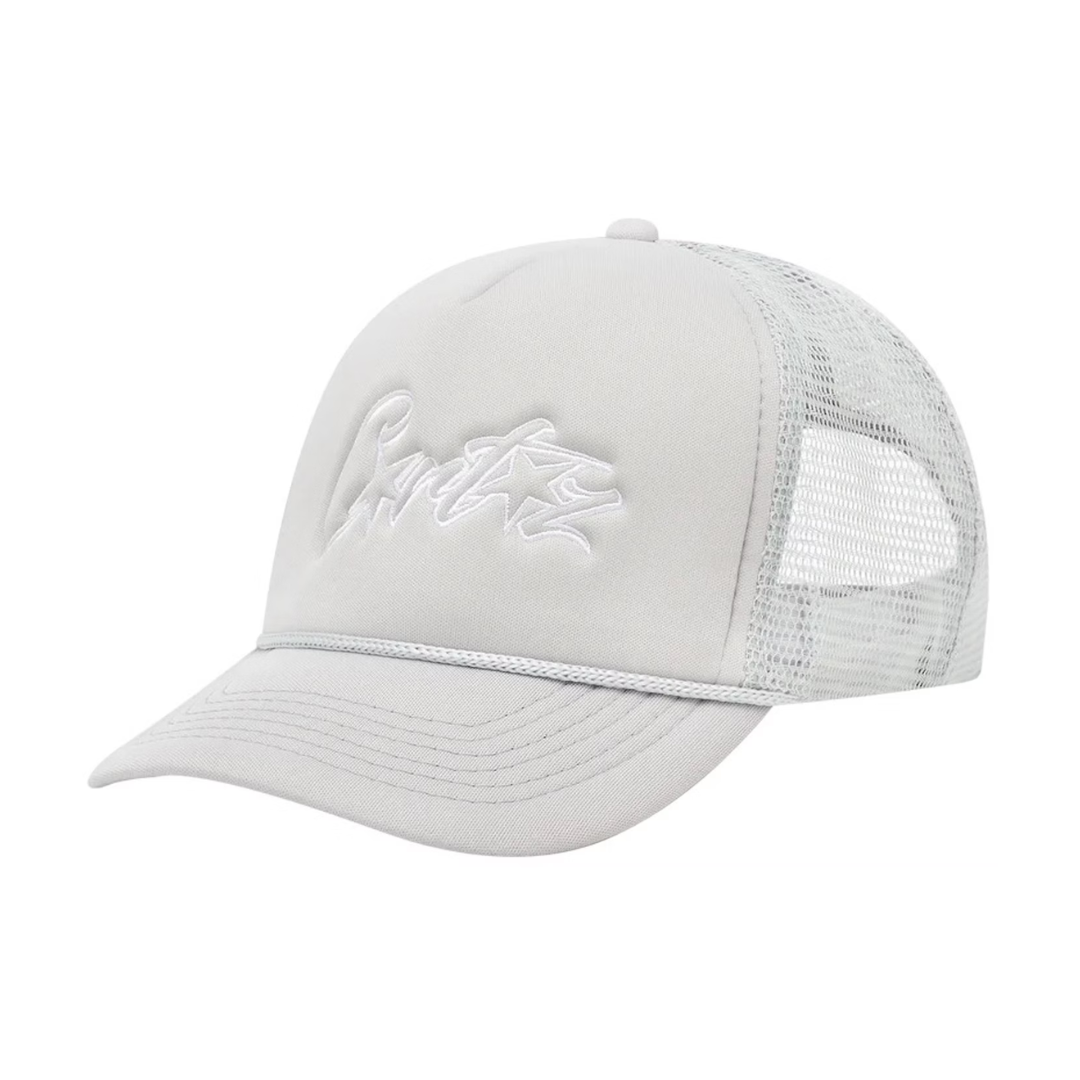 Silberne Trucker-Kappe „FLMNGO x Allstarz“ 0