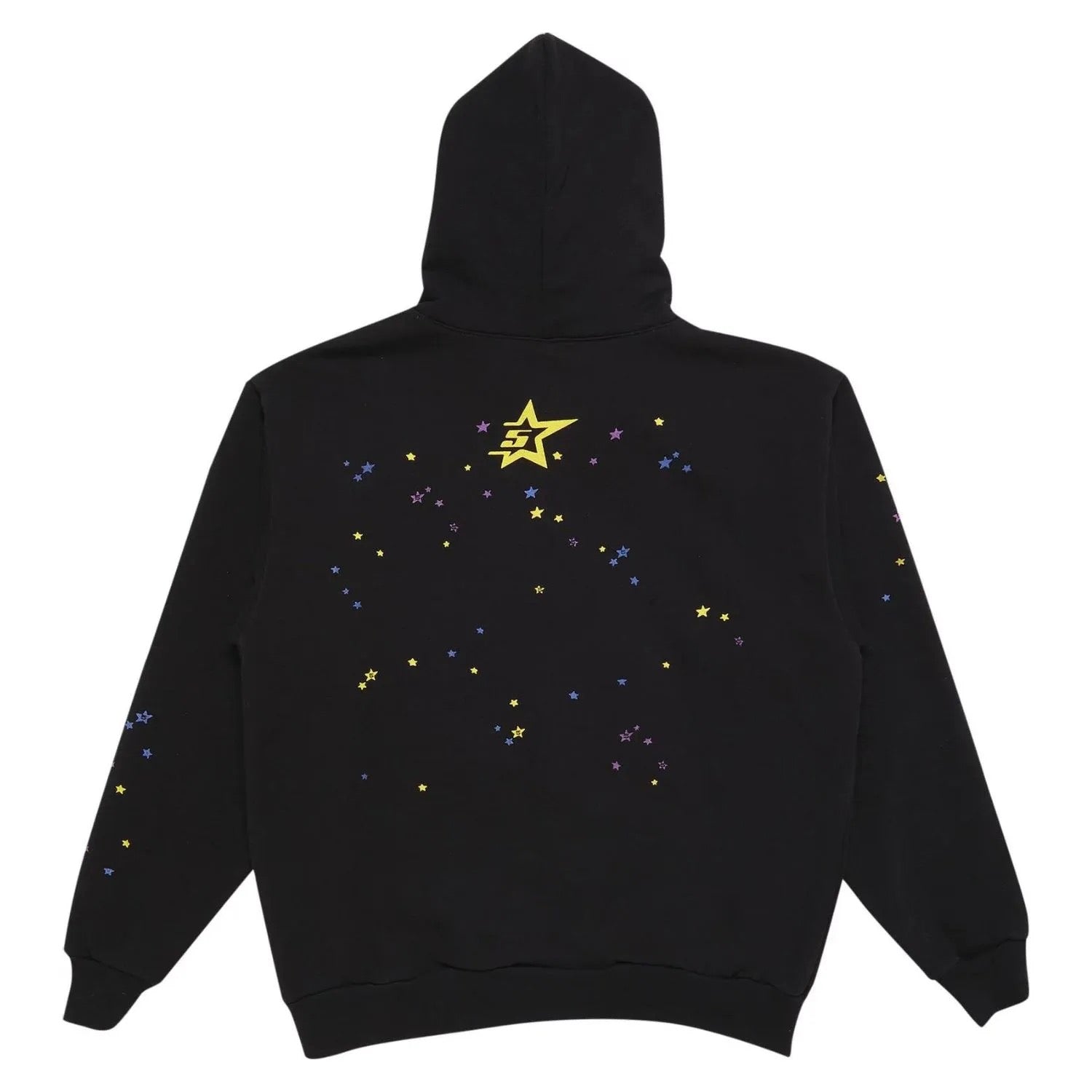 "Sp5der-Hoodie" Schwarz und Pink 1