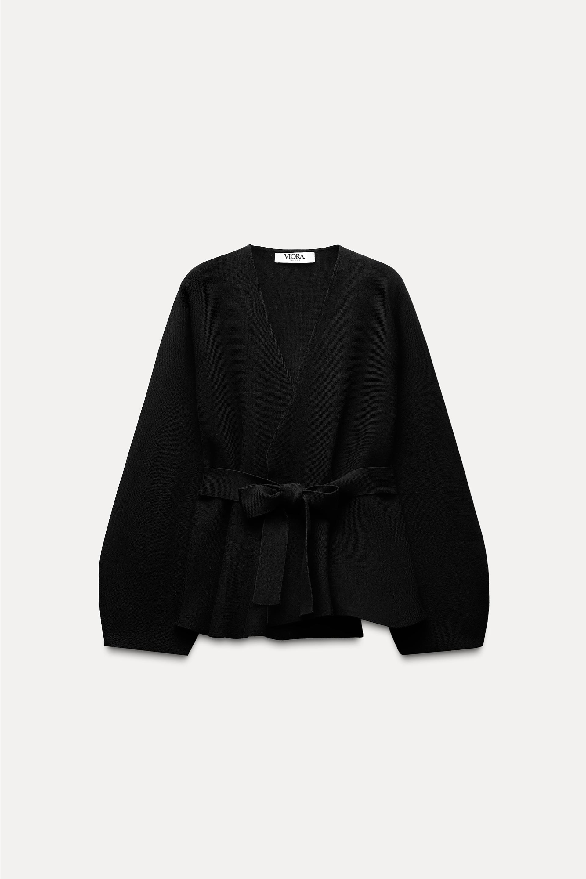 BLAZER MIT GÜRTEL UND SCHULTERPOLSTER 2
