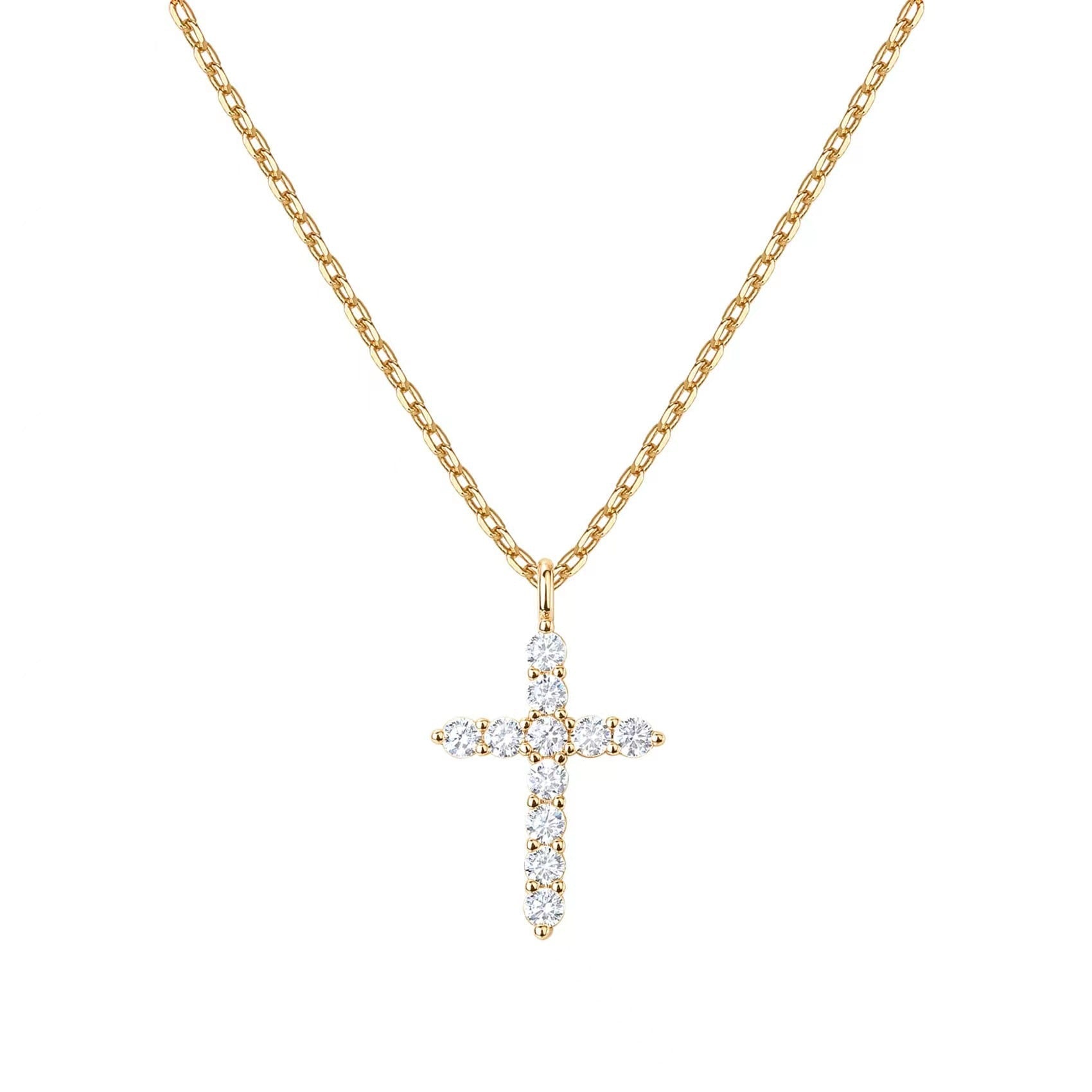 Feyra™️ Kreuz-Diamant-Halskette 0