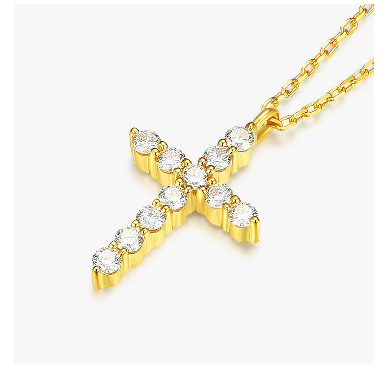 Feyra™️ Kreuz-Diamant-Halskette 3