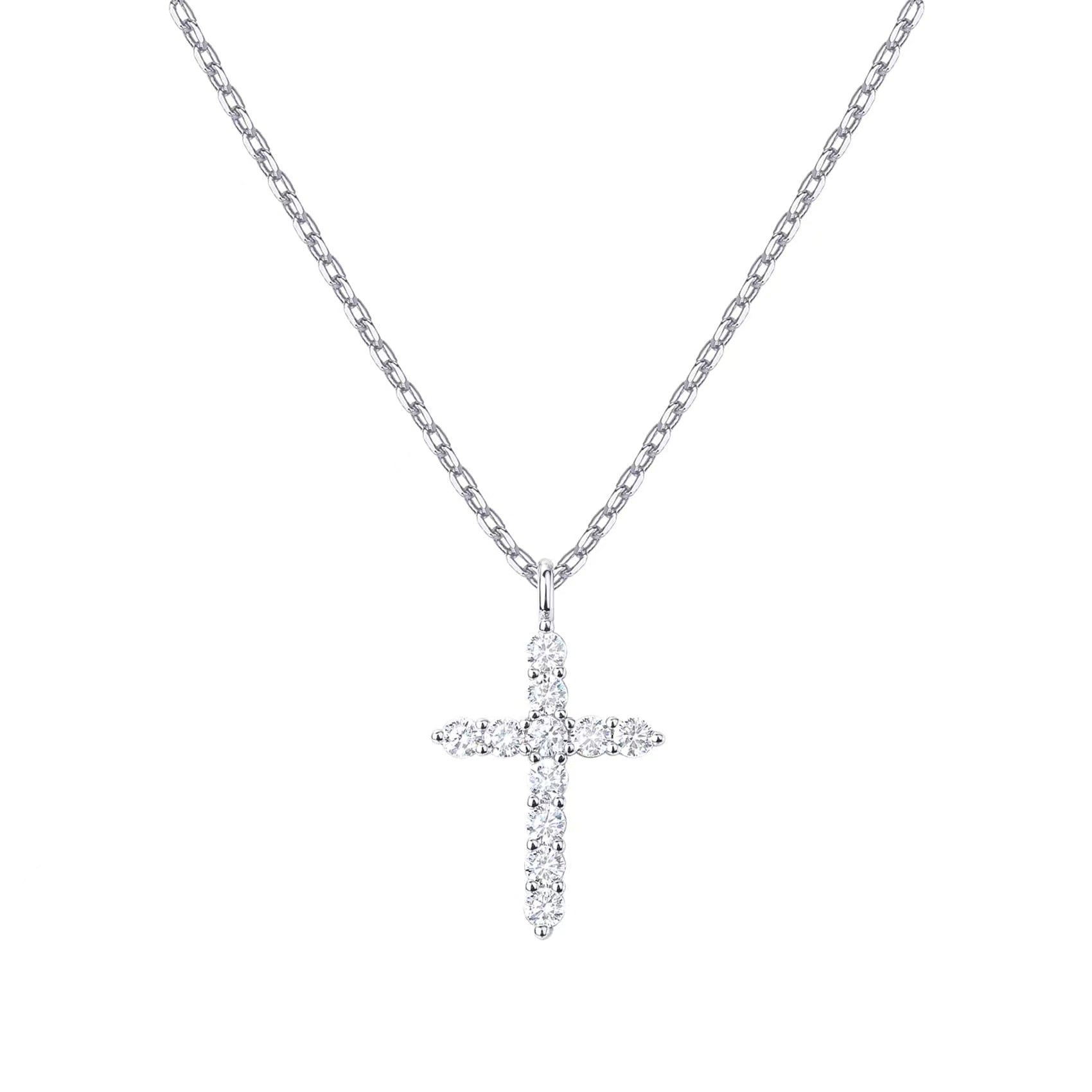 Feyra™️ Kreuz-Diamant-Halskette 5