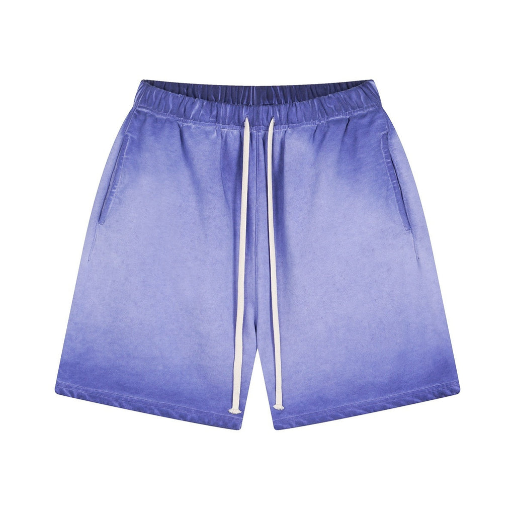 INDIGO – GEWASCHENE SHORTS 0