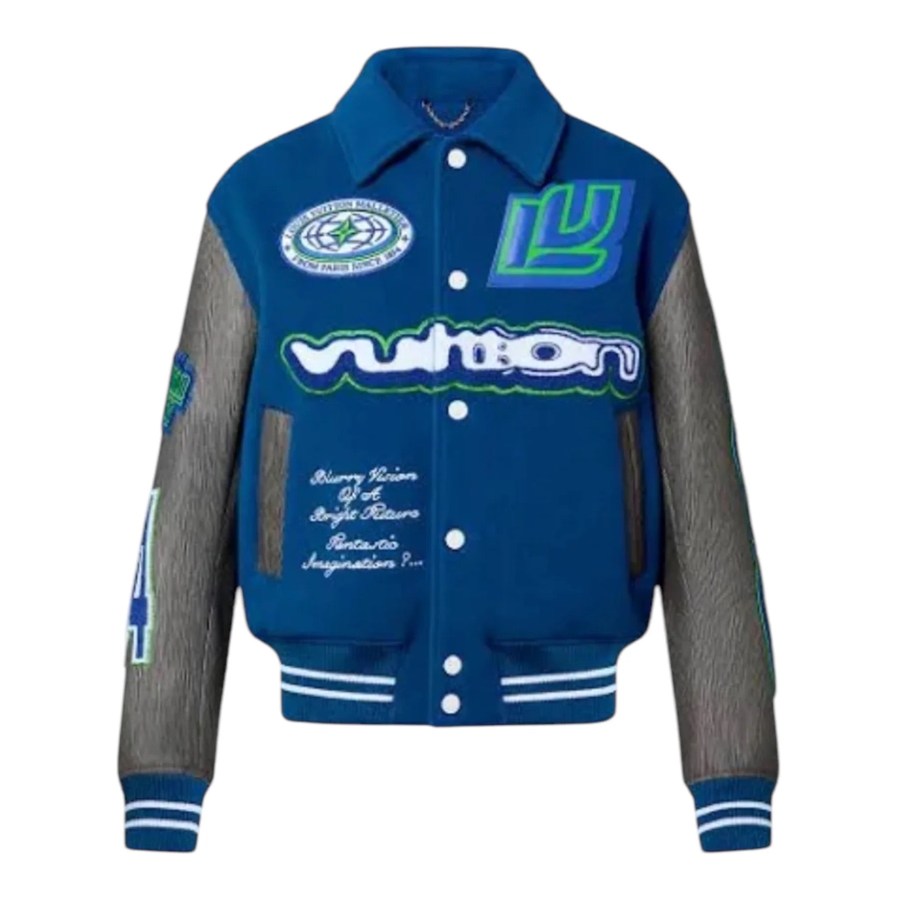 "LV" College Jacke Blue 0