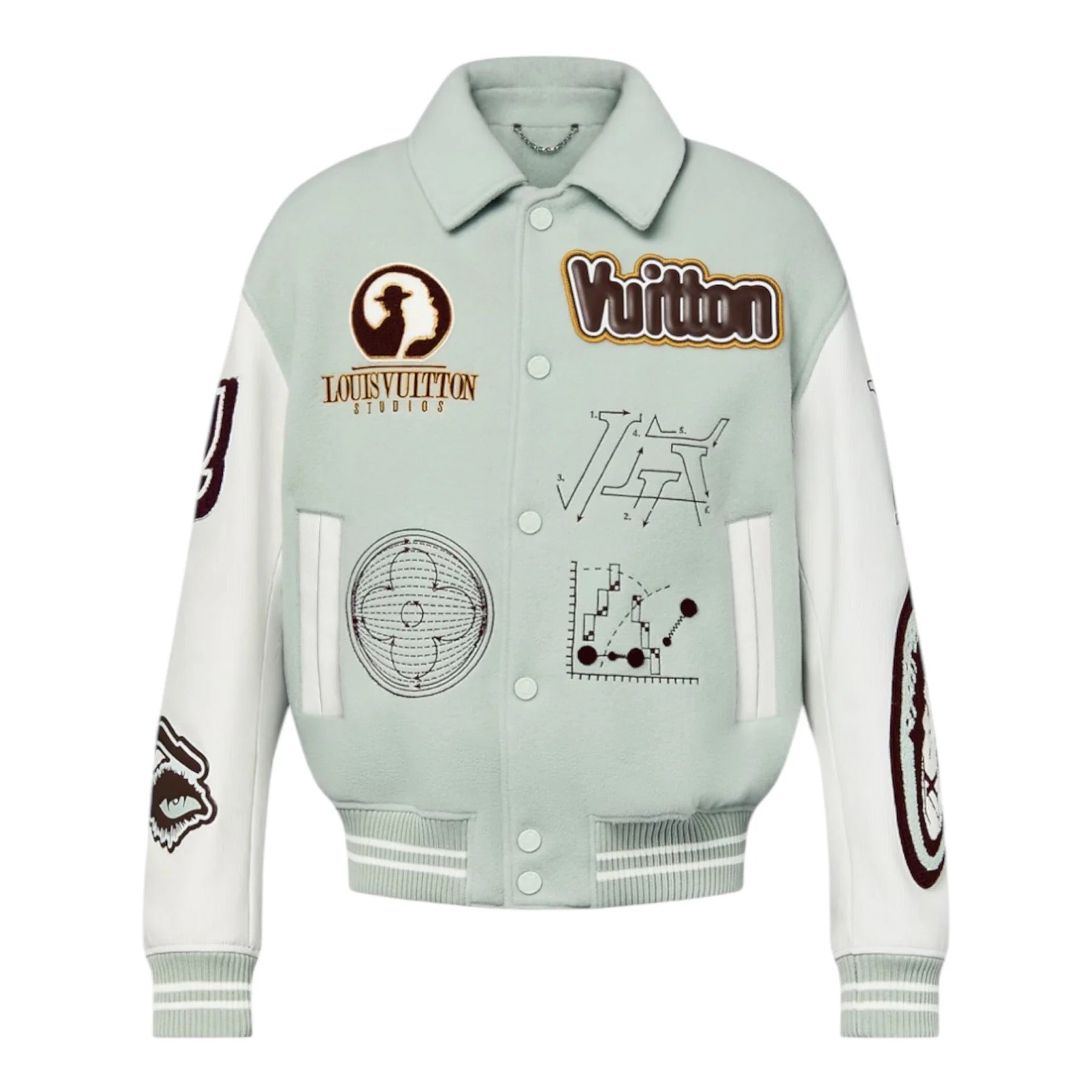 "LV" College Jacke Türkis 0