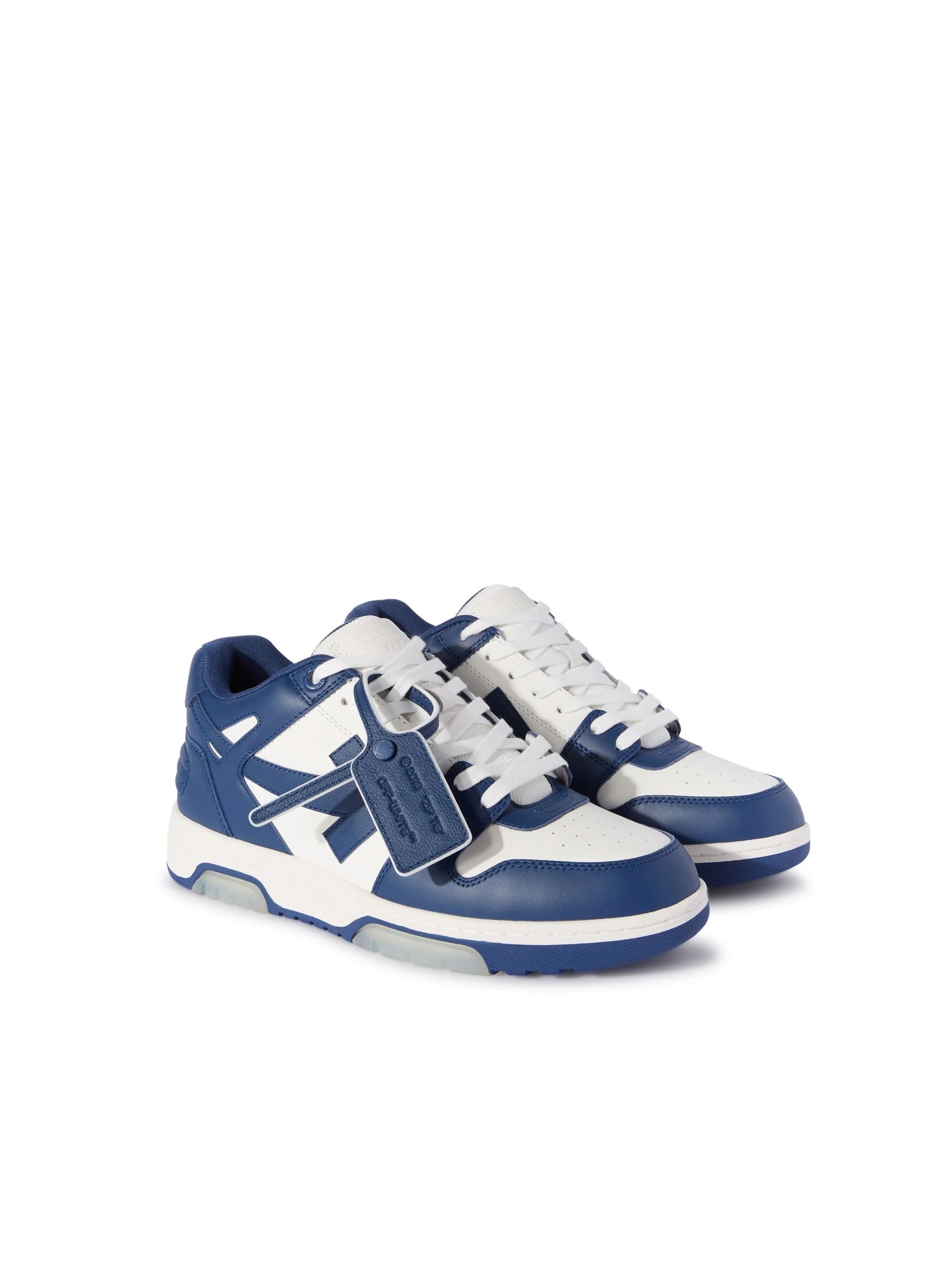 "Off-Sneaker" Blau und Weiß 1
